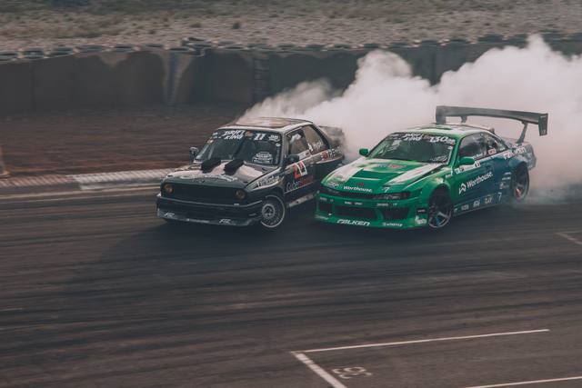 Drift-Duell auf der Rennstrecke